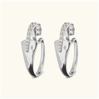 Orecchini Etrusca Donna in Bronzo WSET00897.RH